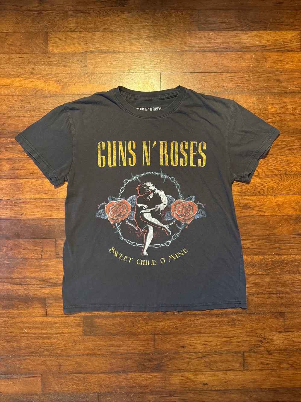 Guns N' Roses Black Graphic Tee - Sweet Child O' Mine